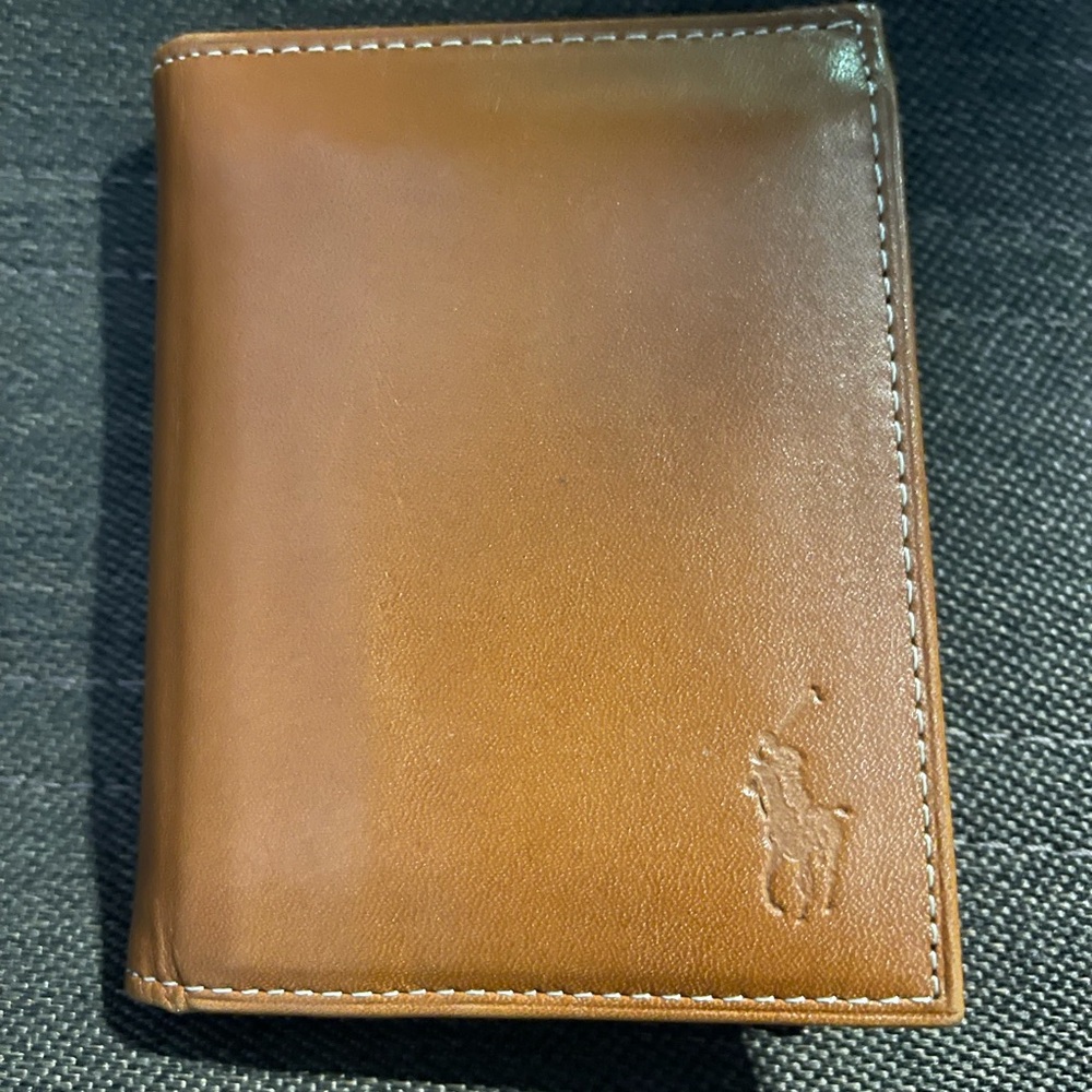 Polo Ralph Lauren Leather Billfold Wallet